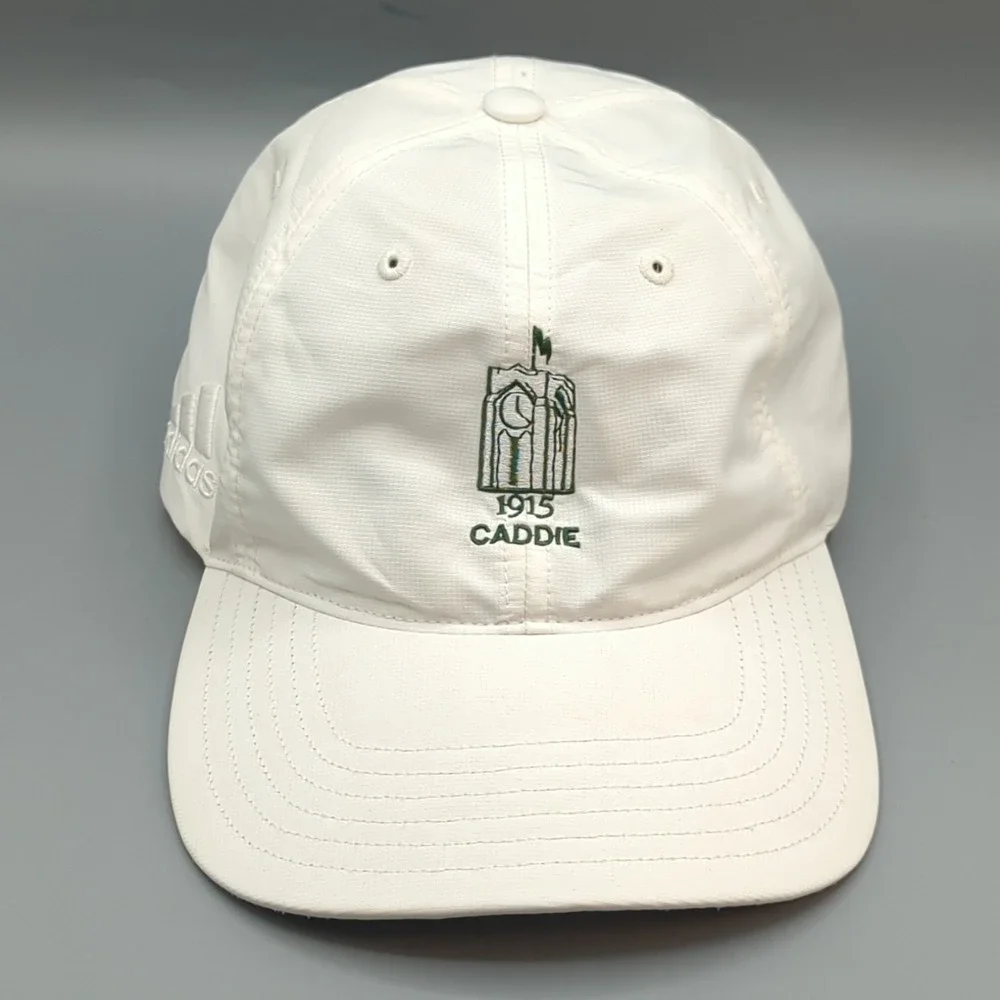 Olympia Fields Country Club Caddie Hat Golf Cap Adidas White Strapback OSFM